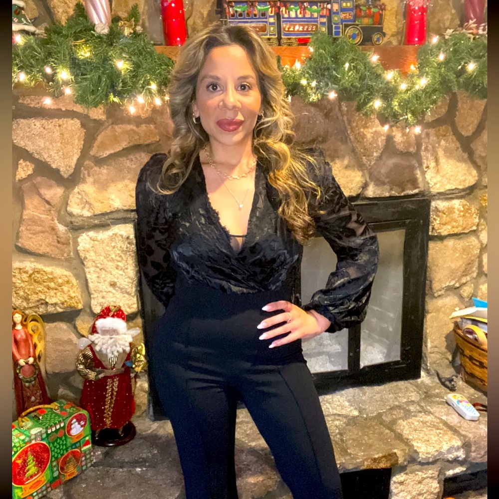 Fashion Nova Black Jumpsuit